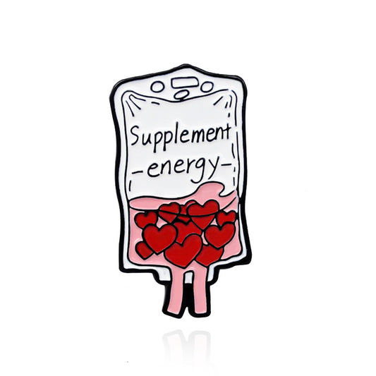 "Supplement energy" Pin