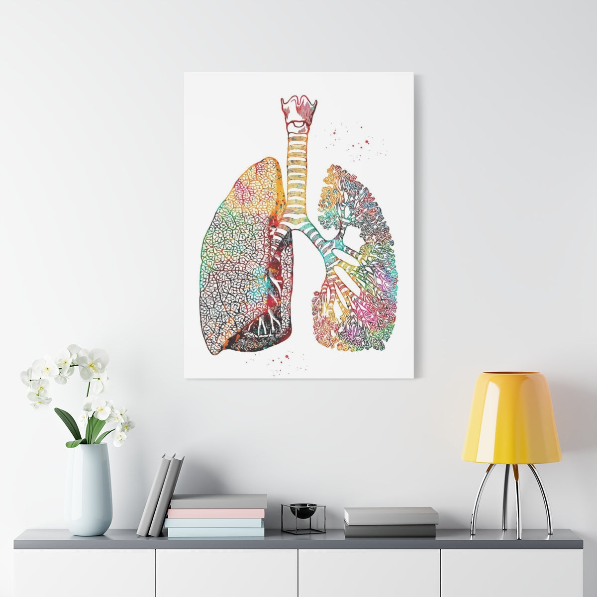 Lung Art Canvas