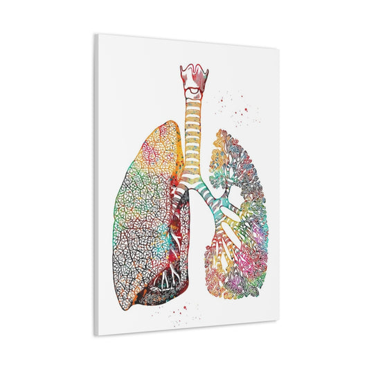 Lung Art Canvas