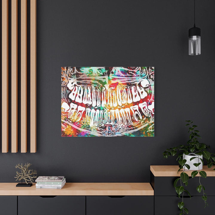 Teeth Art Canvas