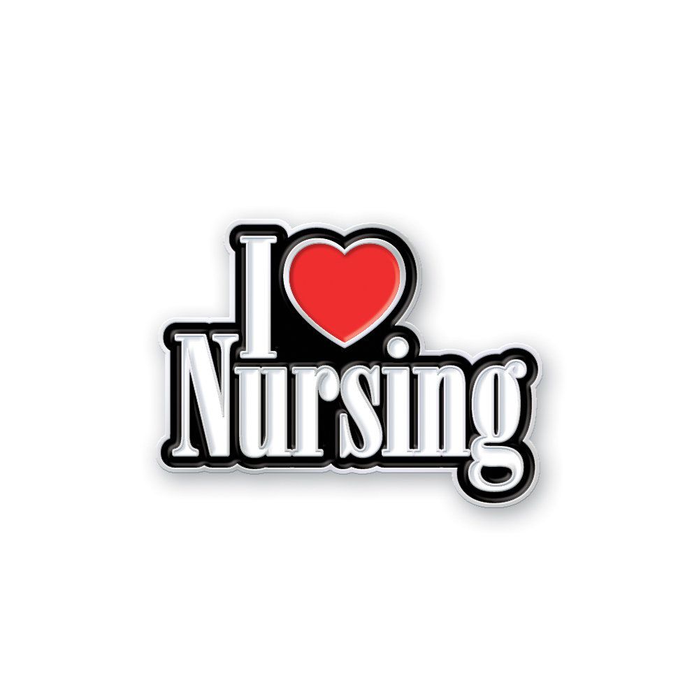 "I Love Nursing" Pin