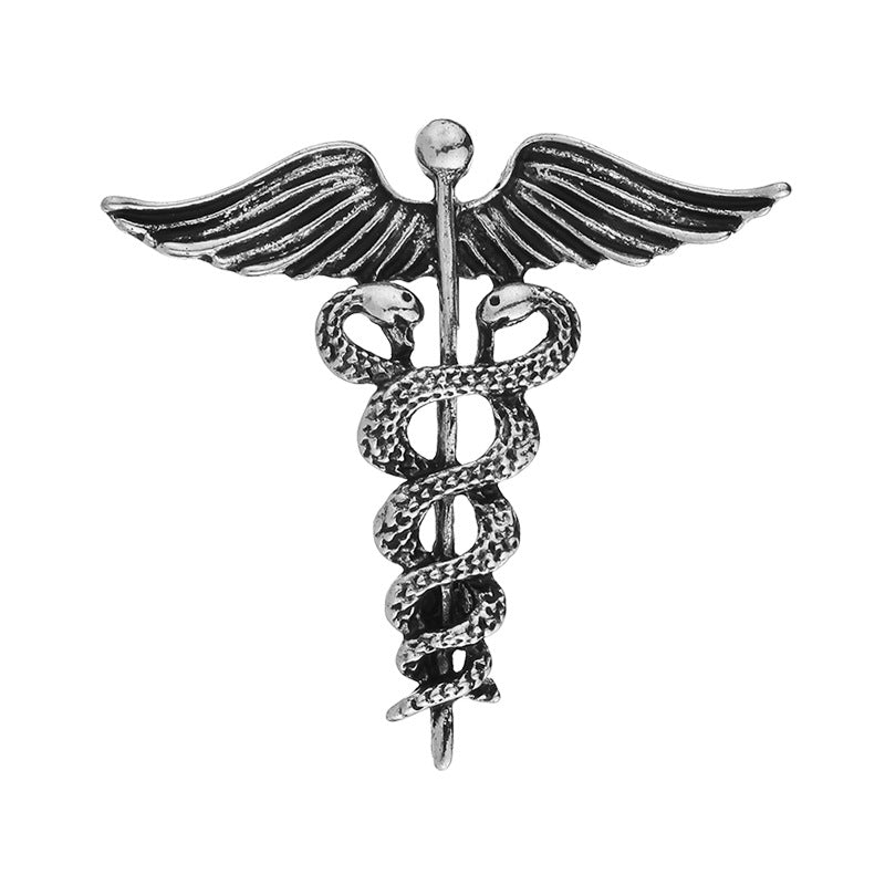 Caduceus Pin