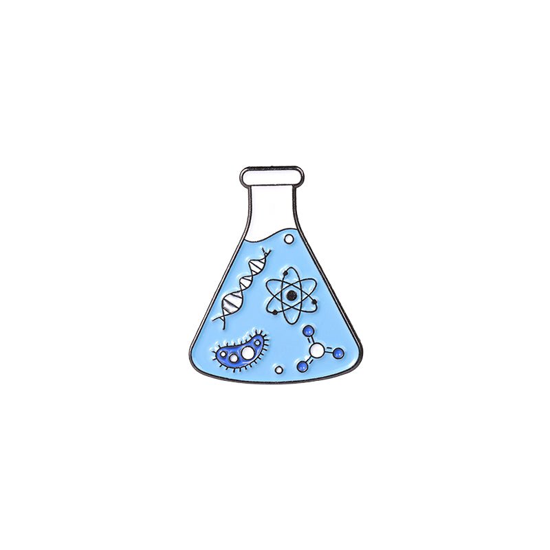 Blue Flask Pin - drtobe
