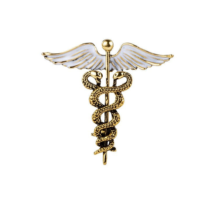 Caduceus Mixed Pin - drtobe