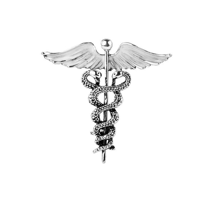 Caduceus Mixed Pin - drtobe