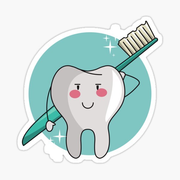 Cool Teeth Sticker - drtobe