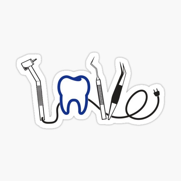 Dental Tools Sticker - drtobe