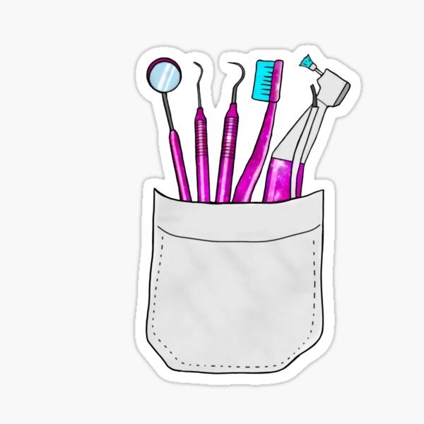 Dental Tools Sticker - drtobe