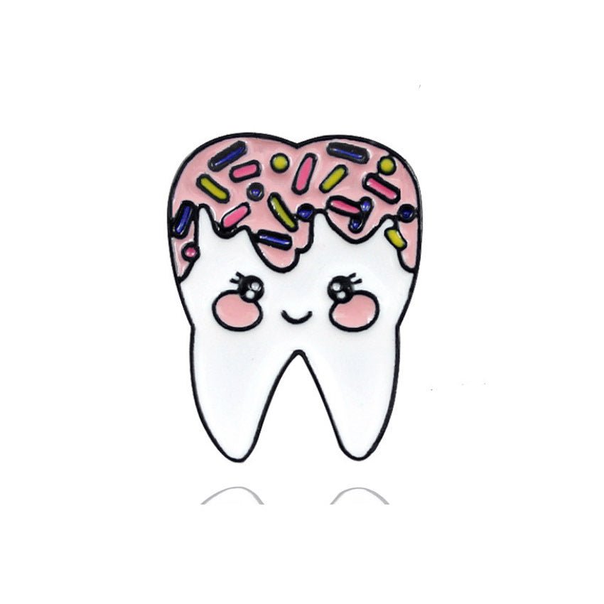 Donut Tooth Pin - drtobe