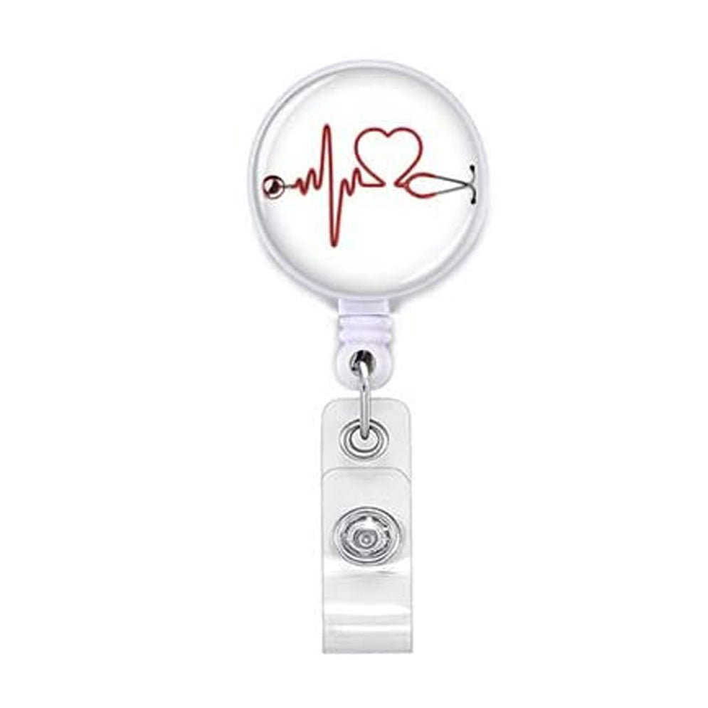 EKG Heart Stetho Cardholder - drtobe