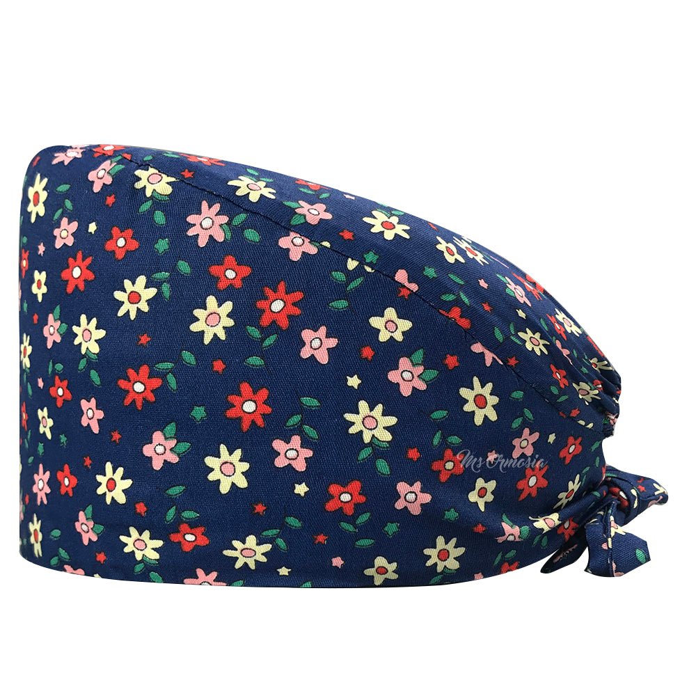 Flowers Blue cap - drtobe