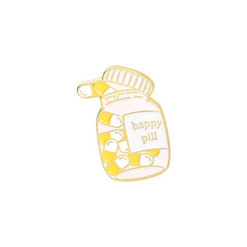 Happy Pill Pin - drtobe