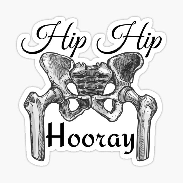 "Hip Hip Hooray" Sticker - drtobe