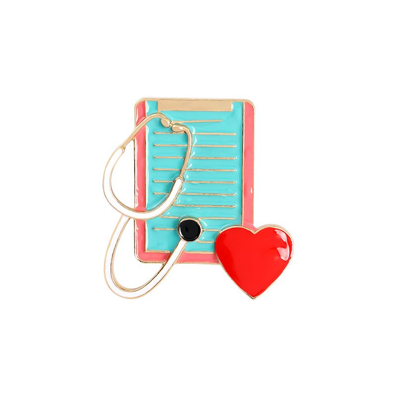 Medical Notebook Pin - drtobe