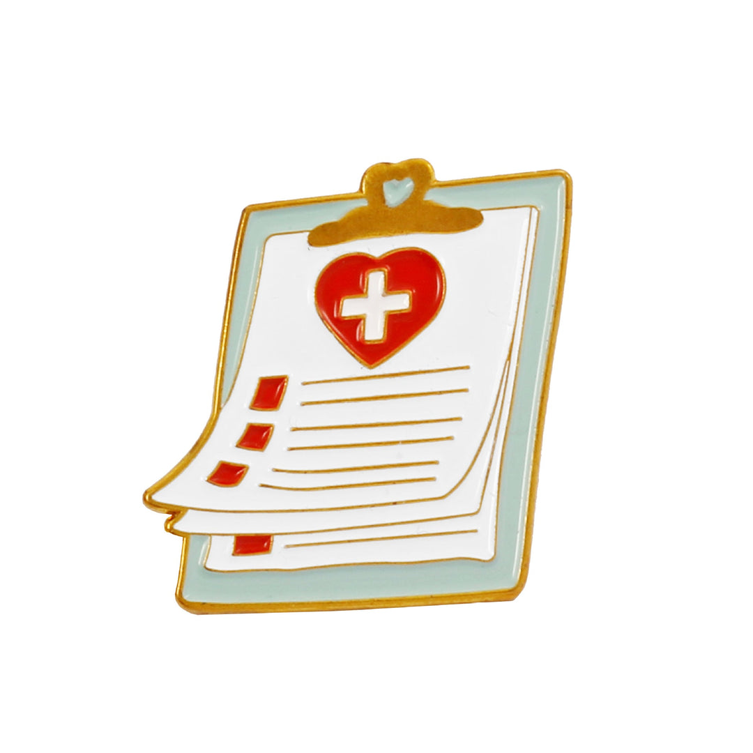 Medical Notebook Pin - drtobe
