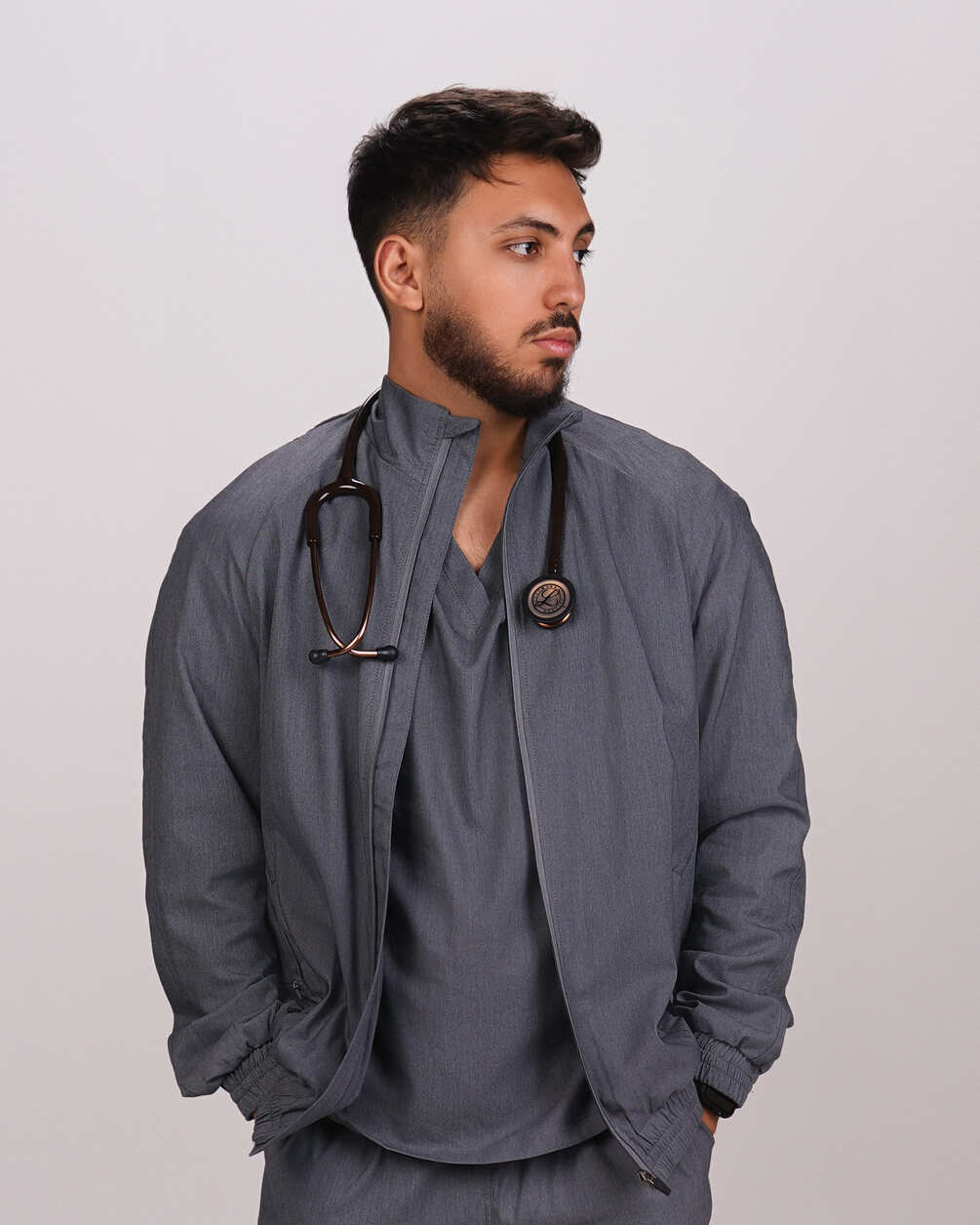 On - Call Scrub Jacket - drtobe