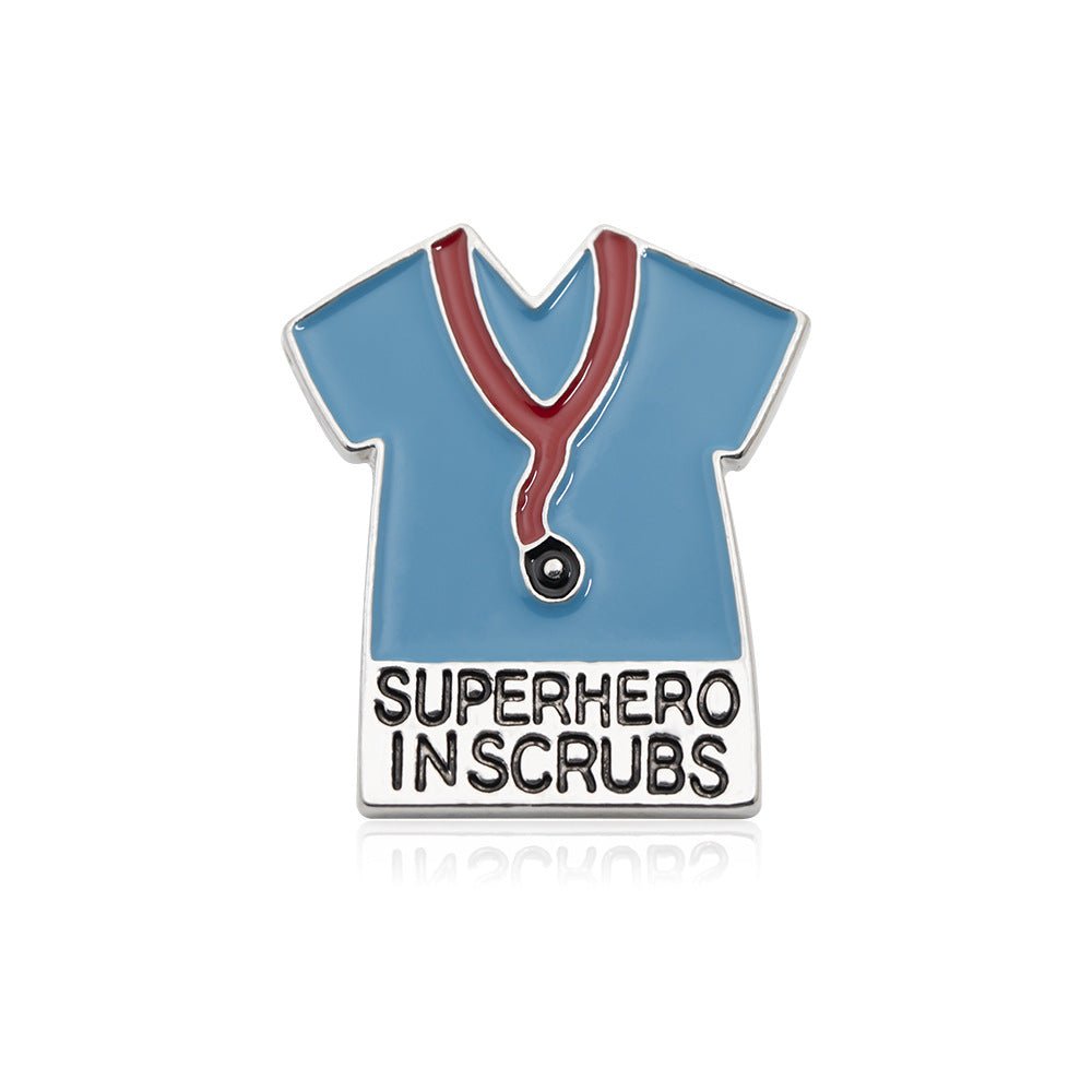 "SuperHero In Scrubs" Pins - drtobe