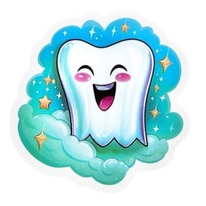 Tooth Dream Sticker - drtobe