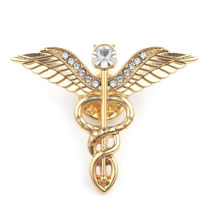 Caduceus with Strass