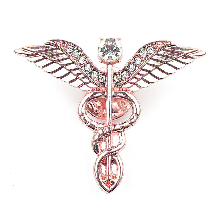 Caduceus with Strass