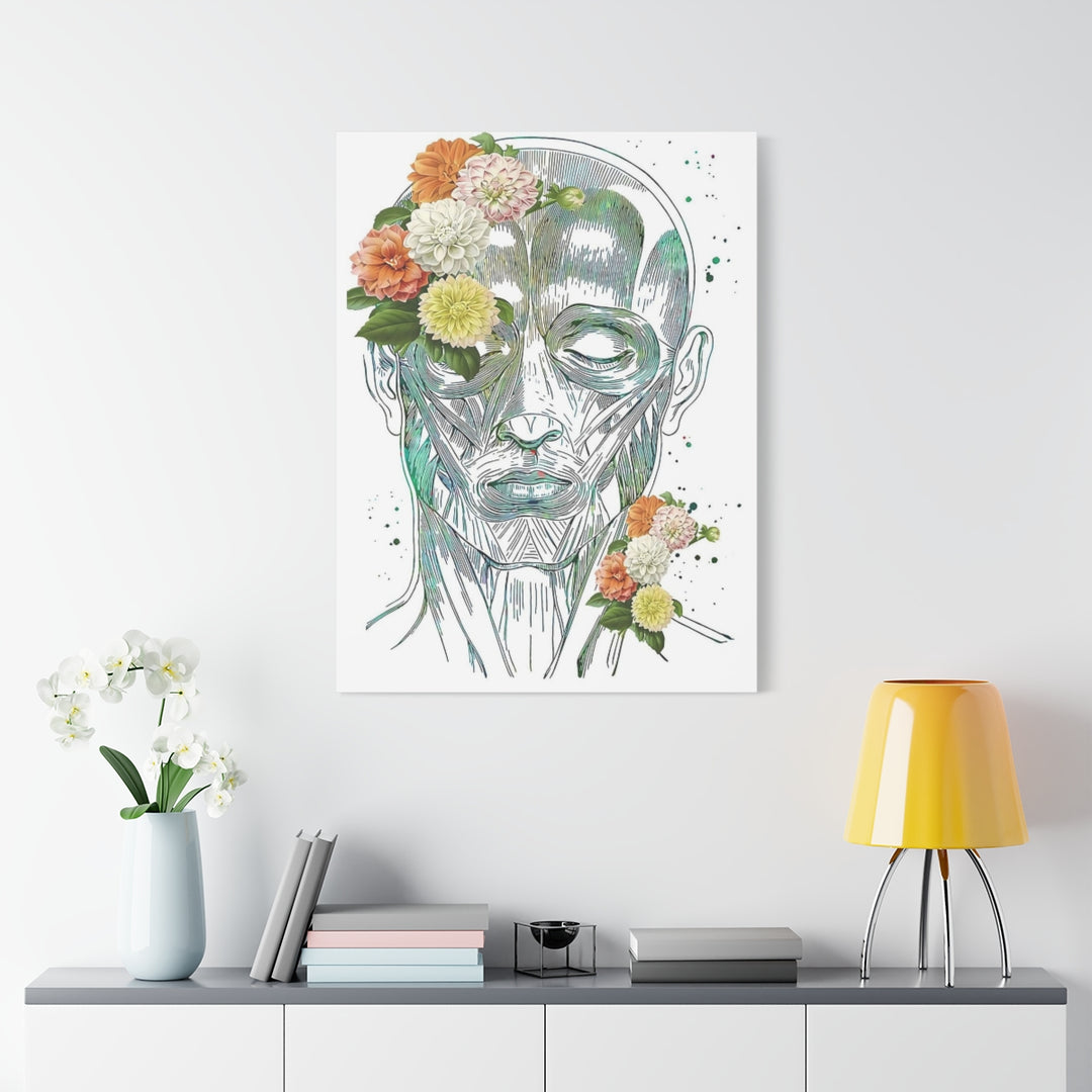 Human Face Aesthetic Art Canvas