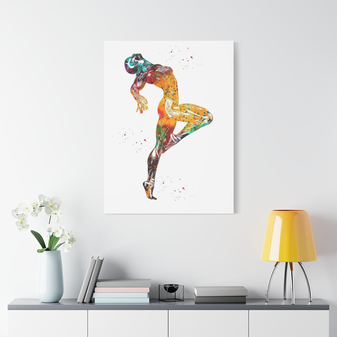 Human Ballet Art Canvas