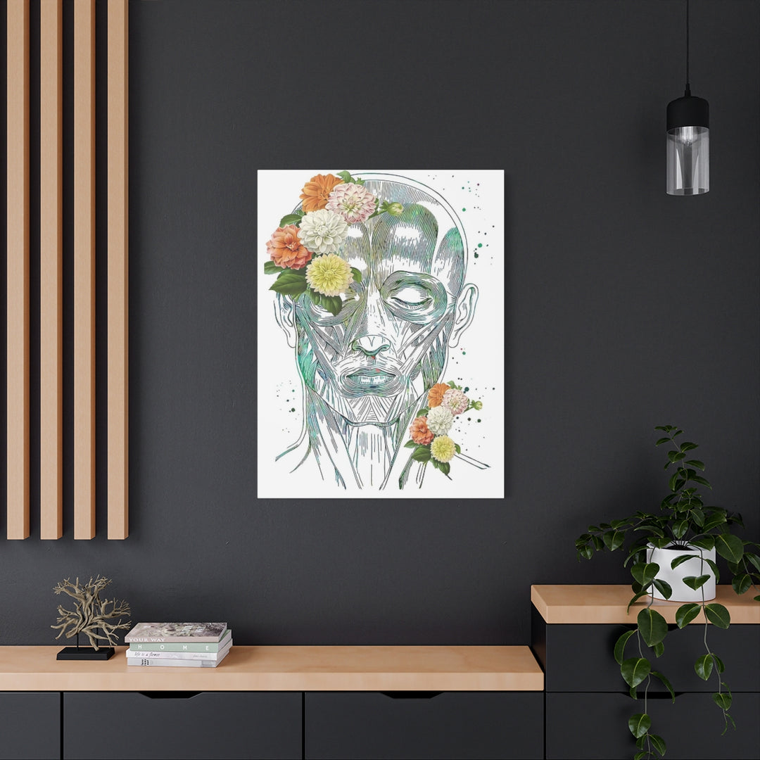 Human Face Aesthetic Art Canvas