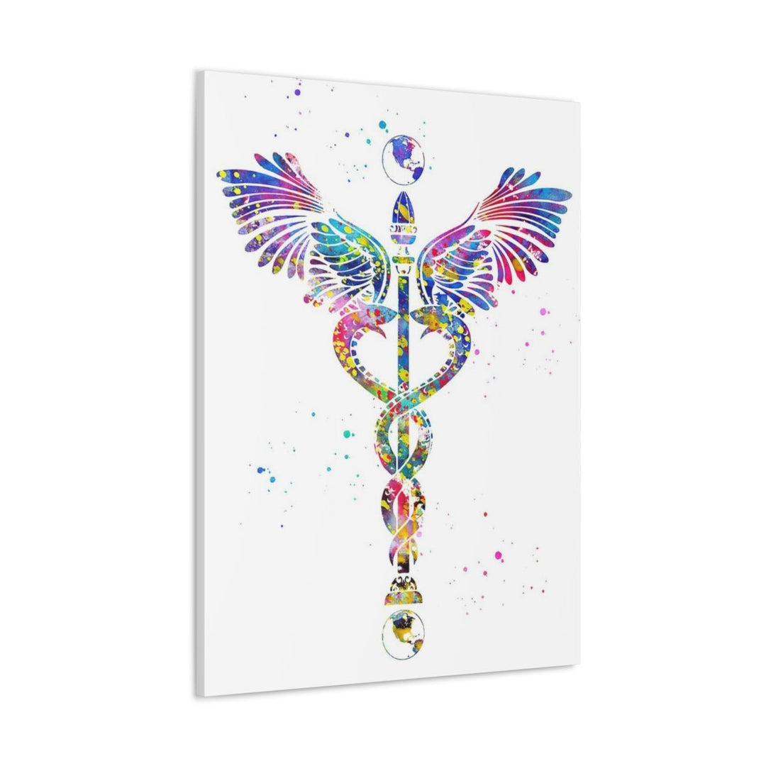 Caduceus Art Canvas - drtobe