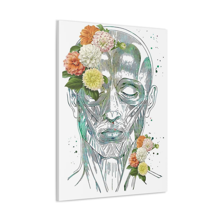 Human Face Aesthetic Art Canvas