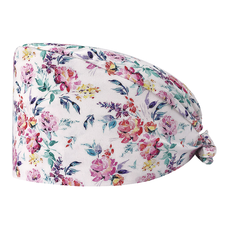 Colorful Roses White Cap - drtobe