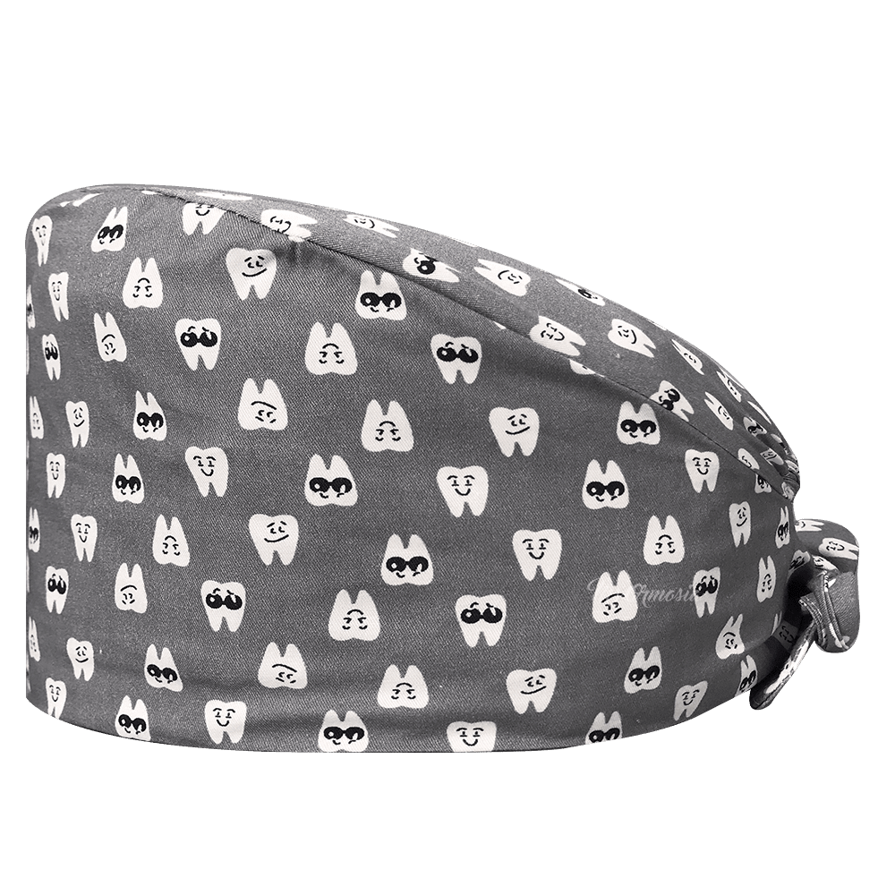 Cool Teeth Grey Cap - drtobe