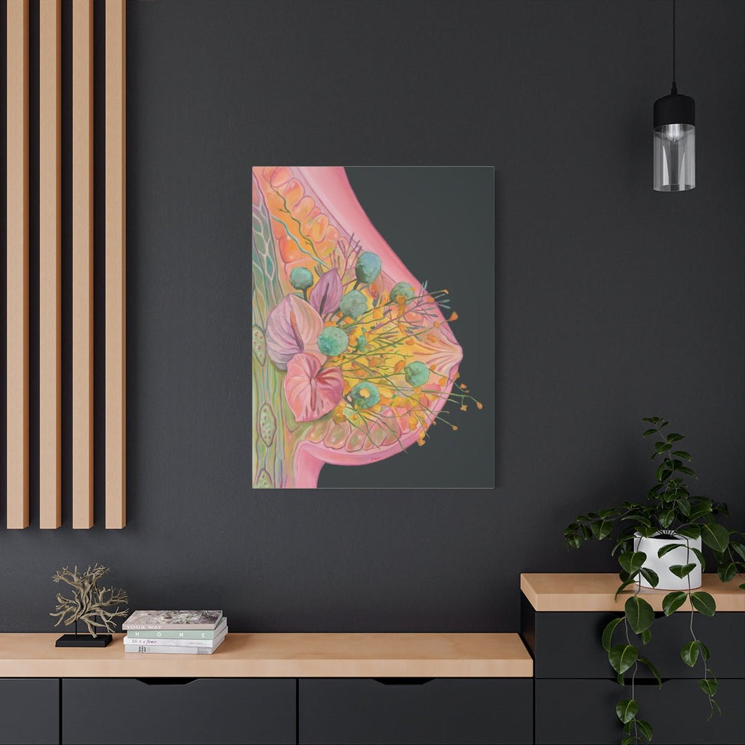 Human Breast Art Canvas - drtobe