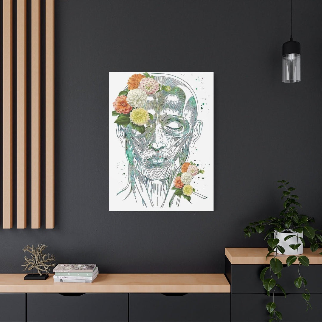 Human Face Aesthetic Art Canvas - drtobe