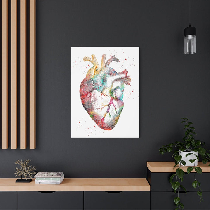 Human Heart Art Canvas - drtobe