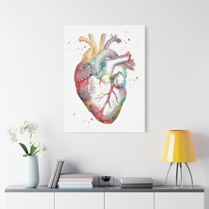 Human Heart Art Canvas - drtobe