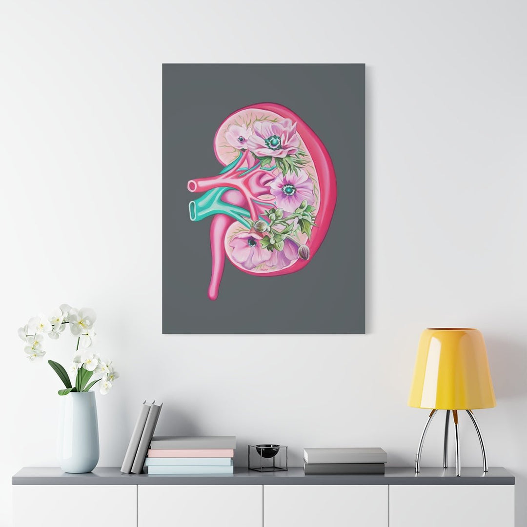 Kidney Art Canvas - drtobe