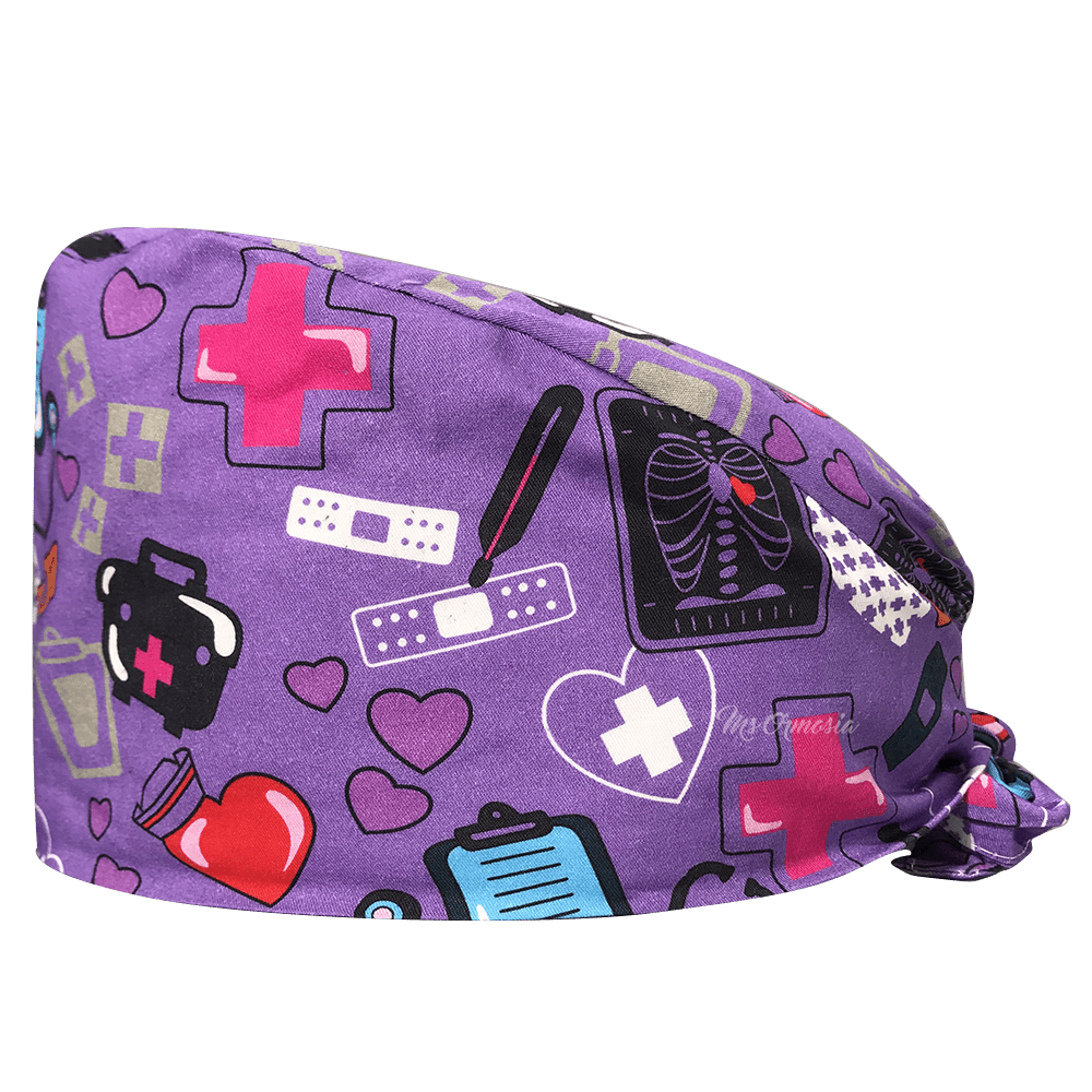 Purple Medical Kit Cap - drtobe
