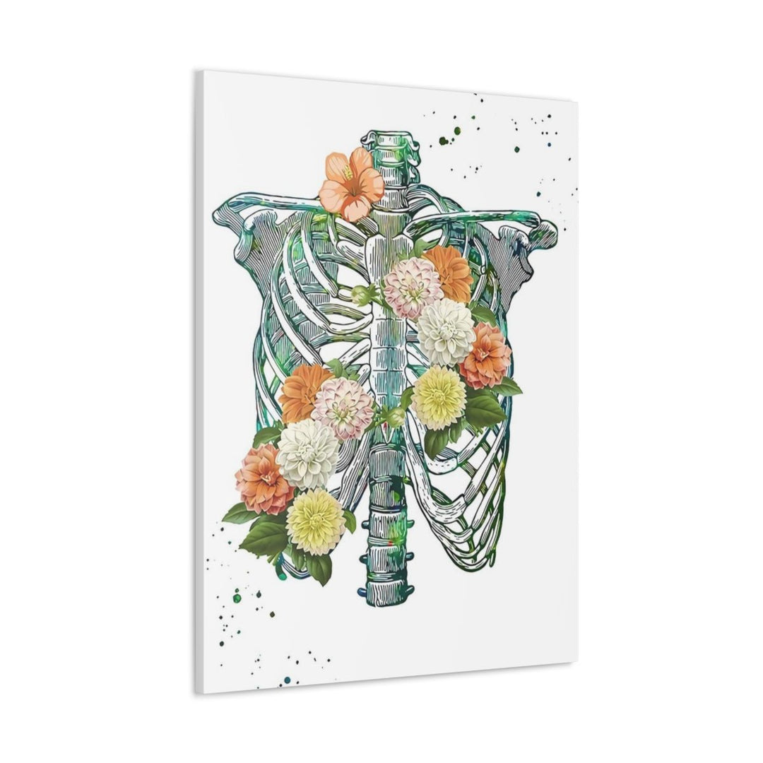 Ribcage Aesthetic Art Canva - drtobe