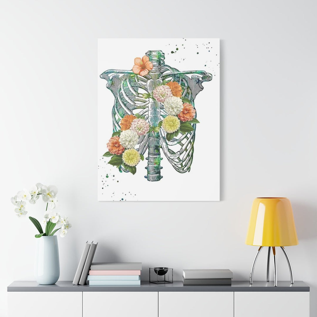 Ribcage Aesthetic Art Canva - drtobe