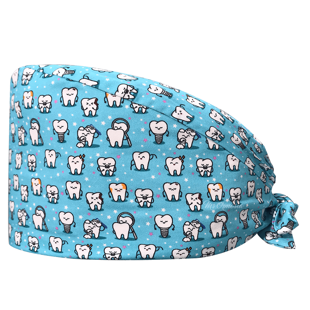 Teeth Light Blue Cap - drtobe
