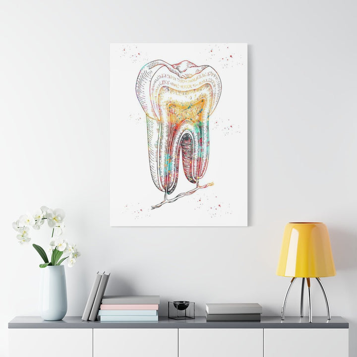 Tooth Art Canvas - drtobe